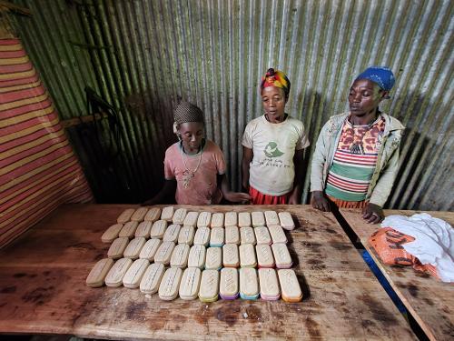 S4E-funded WE project Soap production as part of Women Empowerment in 2024